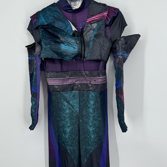 Disney Descendants 3 Mal Halloween Costume WITH WIG Size XL 14/16 - Picture 2 of 10